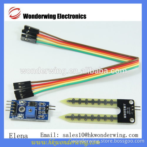 Soil moisture meter detection module